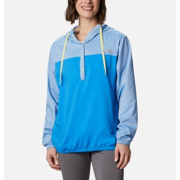 Columbia PFG Tamiami, Sudaderas Con Capucha Azur Azules Naranjas Para Mujer | 251479-XVC